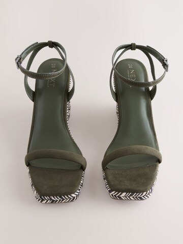 Sandalo con cinturino 'Forever Comfort' di Next in verde