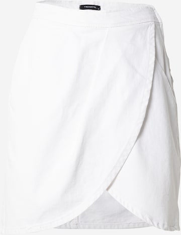 Trendyol Spódnica w kolorze biały: przód