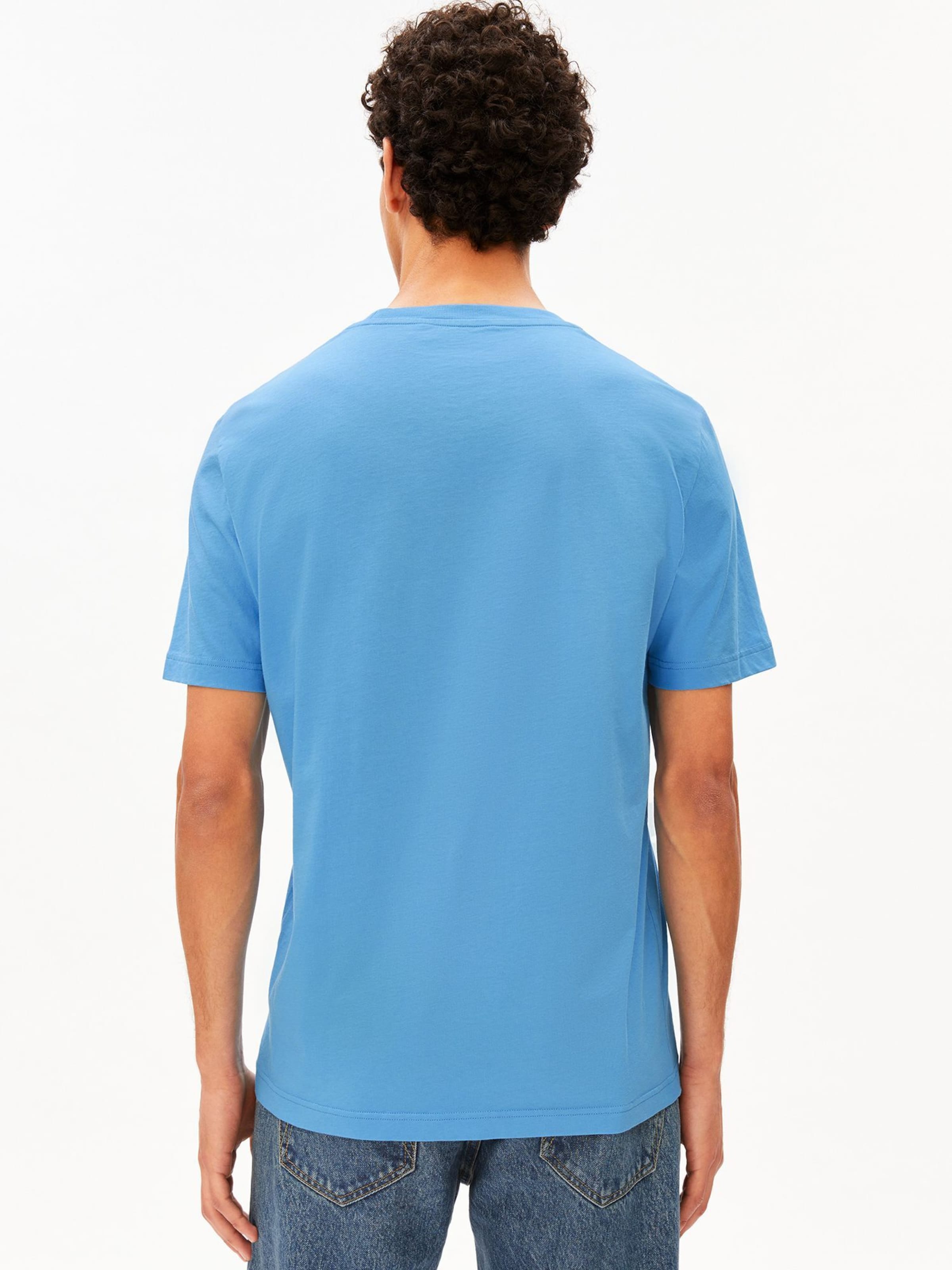 ARMEDANGELS T-Shirt JAAMES in Blau: Vorderseite