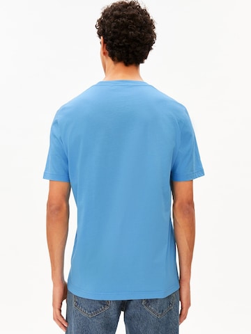 ARMEDANGELS Shirt 'JAAMES' in Blauw: voorkant