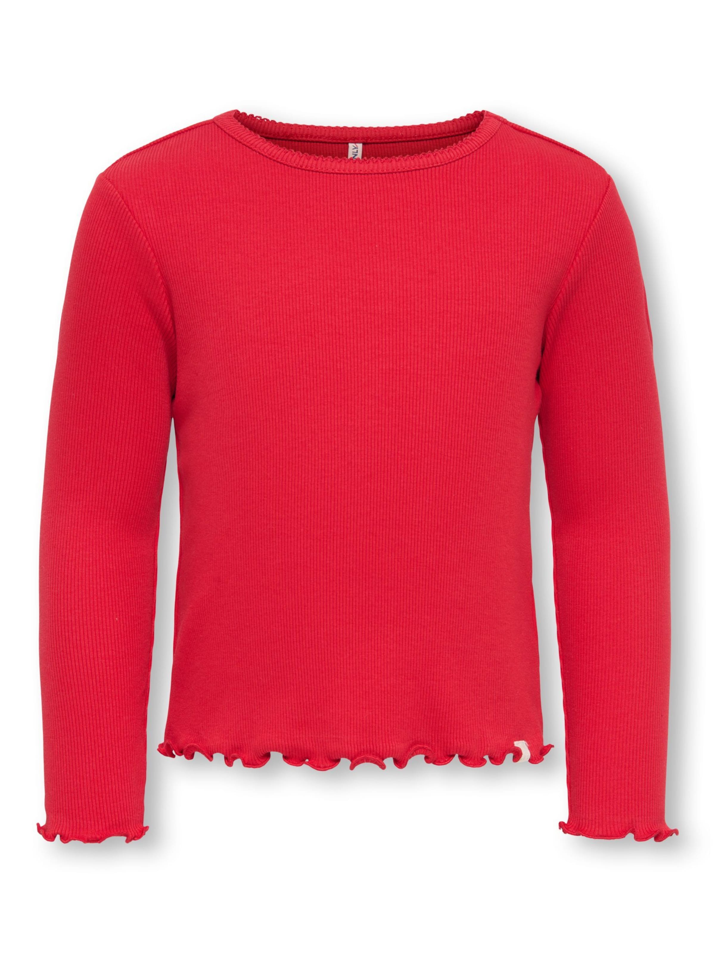 Only Mini Shirt 'KMGTrinny' in Red: front