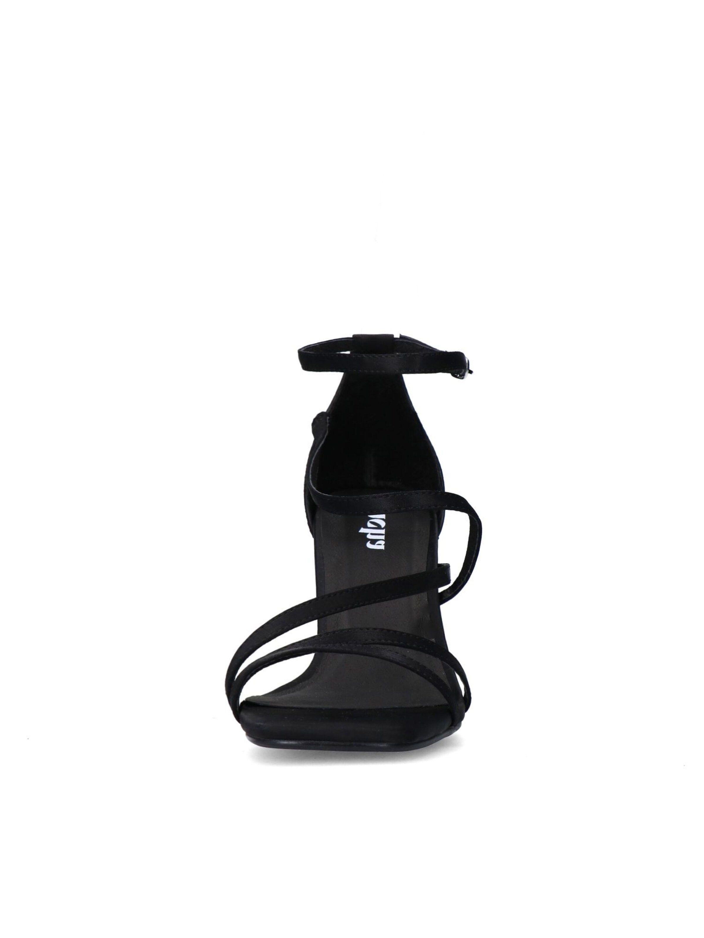 Sandales à lanières SACHA en noir