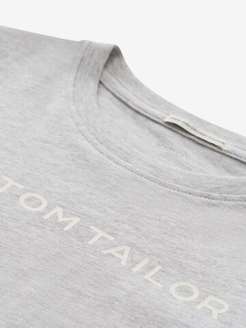 T-Shirt TOM TAILOR en gris
