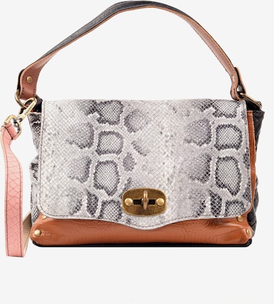 ebarrito Handtasche 'BOMBON SMALL BAG' in cognac / anthrazit / rosa / weiß, Produktansicht
