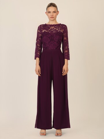 APART Jumpsuit in Lila: Vorderseite