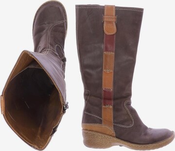 JOSEF SEIBEL Anke & Mid-Calf Boots in 39 in Brown: front