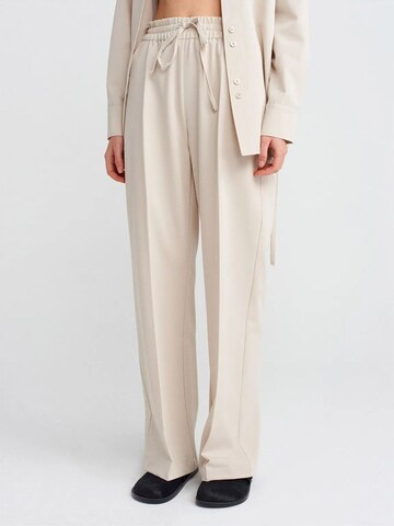 Wide Leg Pantalon 'Hose' Dilvin en blanc