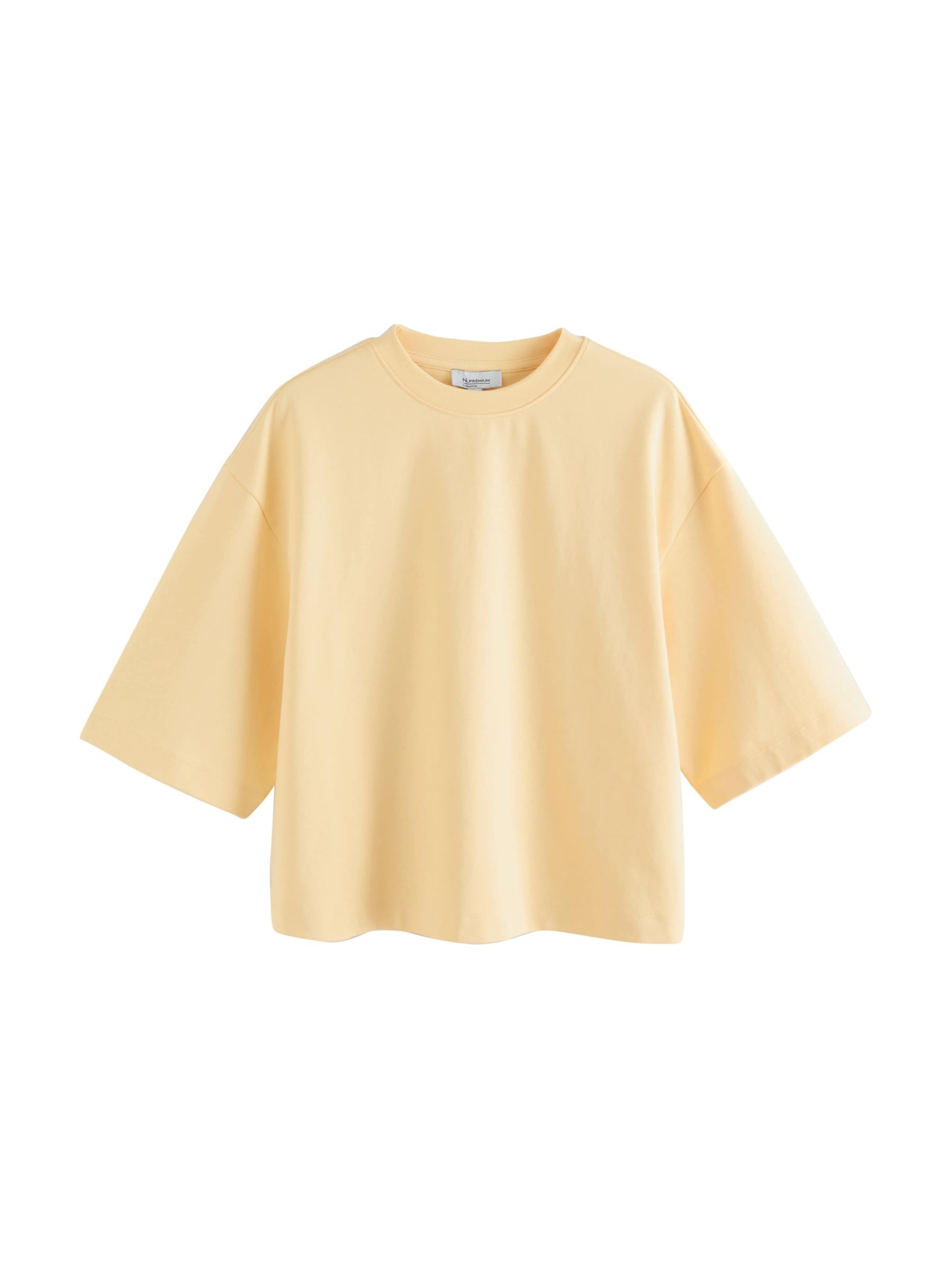 Next Póló - sárga: elől