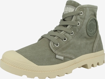 Palladium High-Top Sneakers 'Pampa' in Green: front