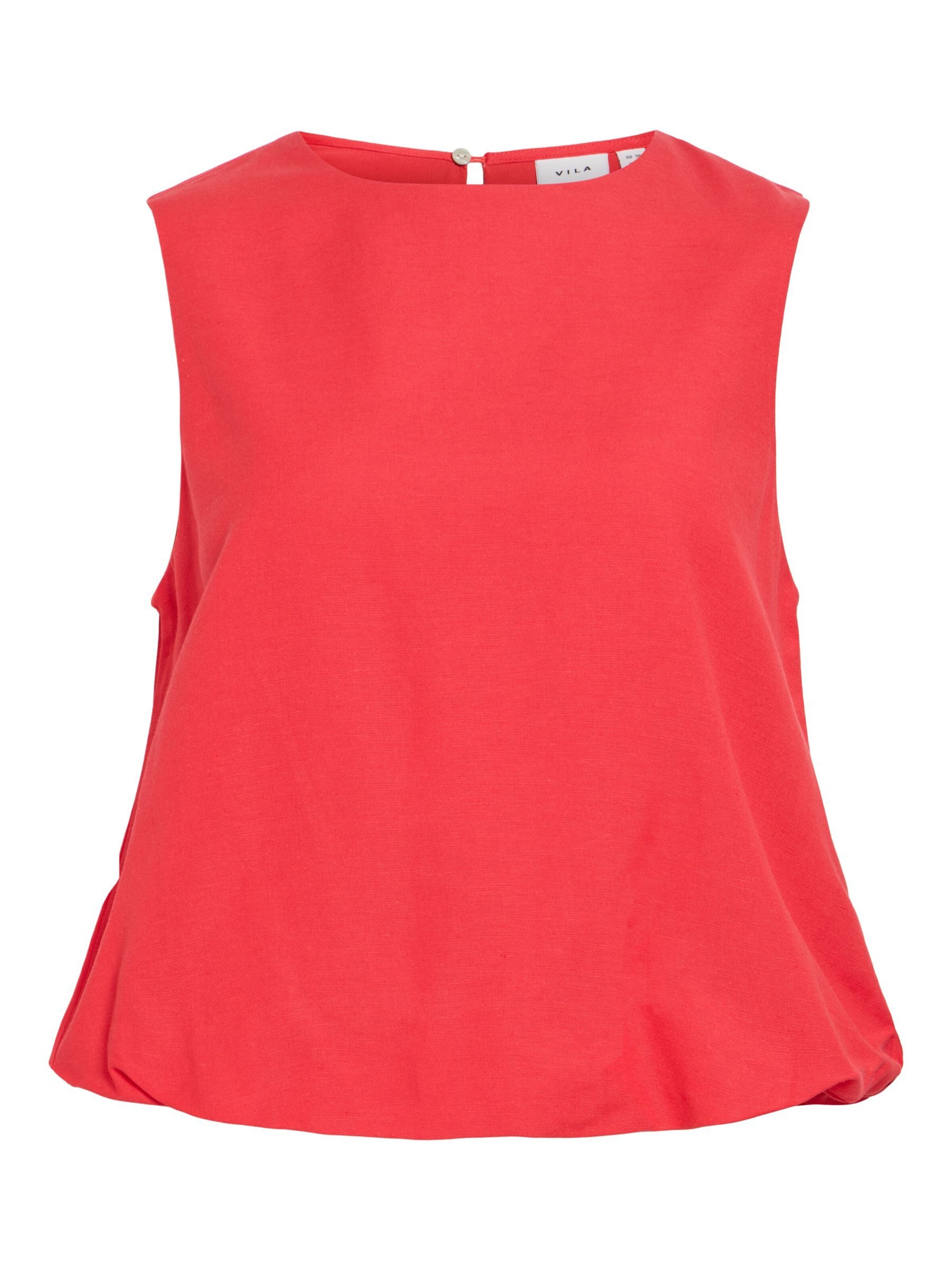 VILA Top 'VIPrisilla' in Red: front
