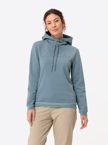 VAUDE Sports sweater 'W Manukau HO III' in Blue: front