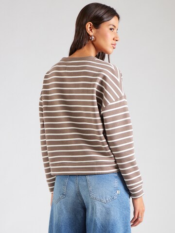 PIECES Sweatshirt 'PCCHILLI' in Brown