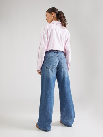 Lindex Wide leg Jeans 'Johanna' i blå