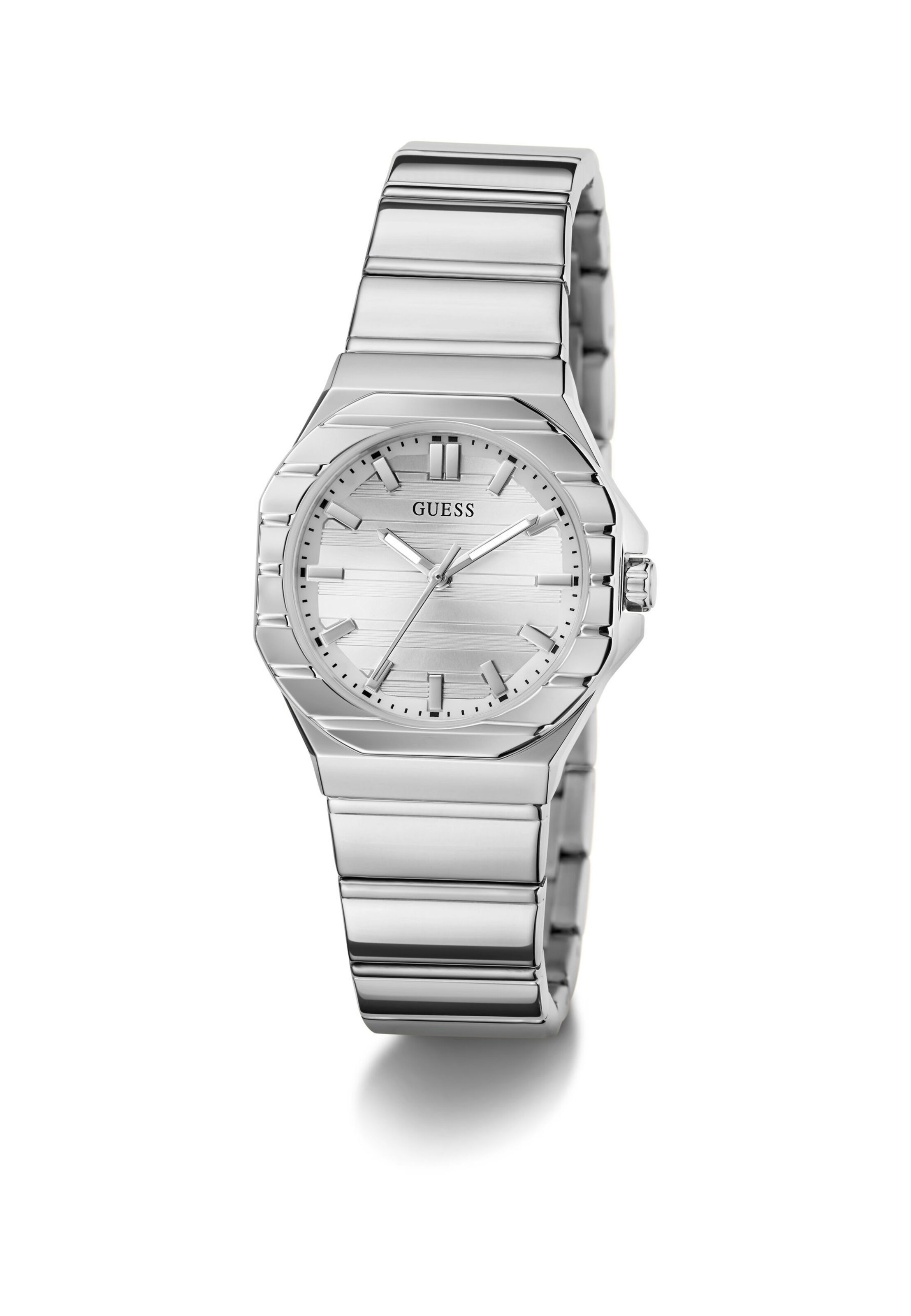 GUESS Analog watch ' JAQUELINE ' in Silver: front