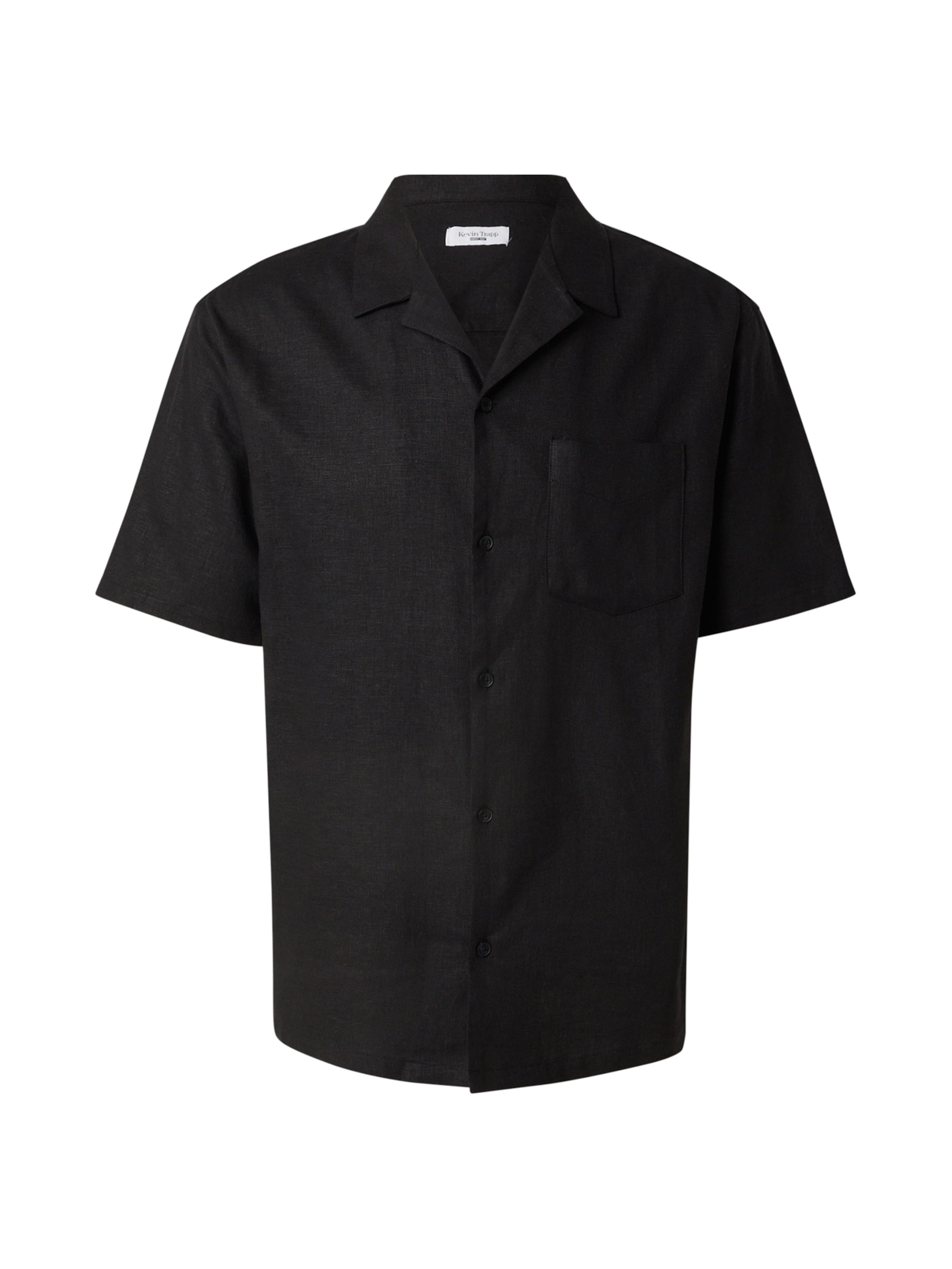 TRAPP Overhemd in de kleur Zwart, Productweergave