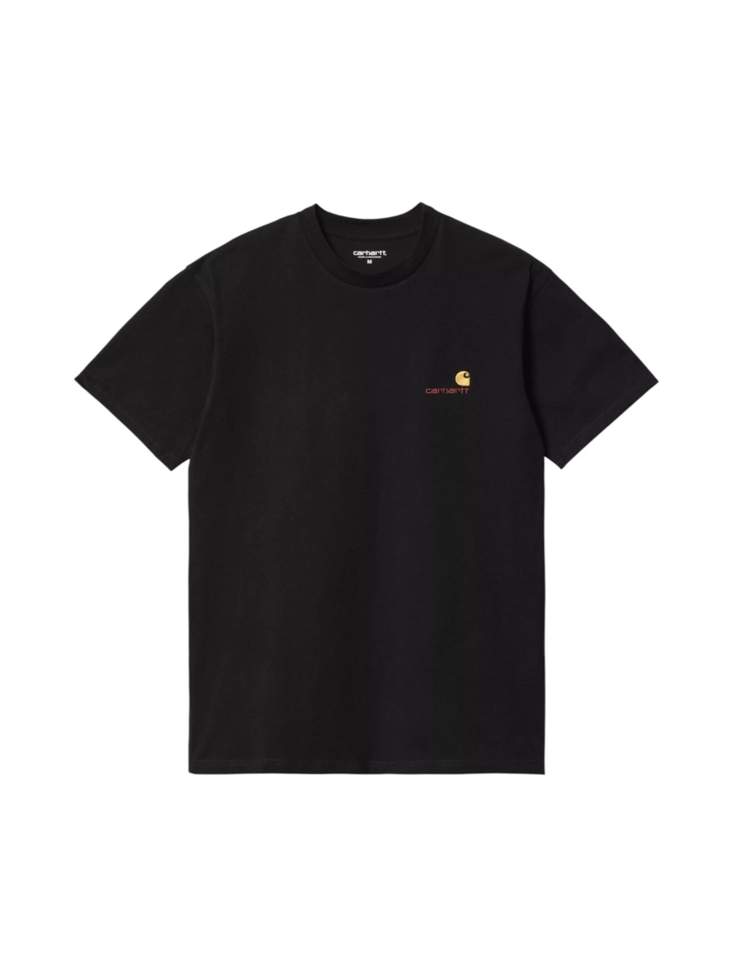 Carhartt WIP Tričko 'S/S American Script T-Shirt Black' ve velikosti XS - černá, Produkt