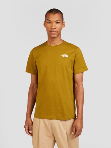 Maglietta 'REDBOX' di THE NORTH FACE in verde