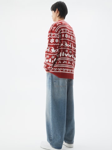 Pull&Bear Sweater in Red