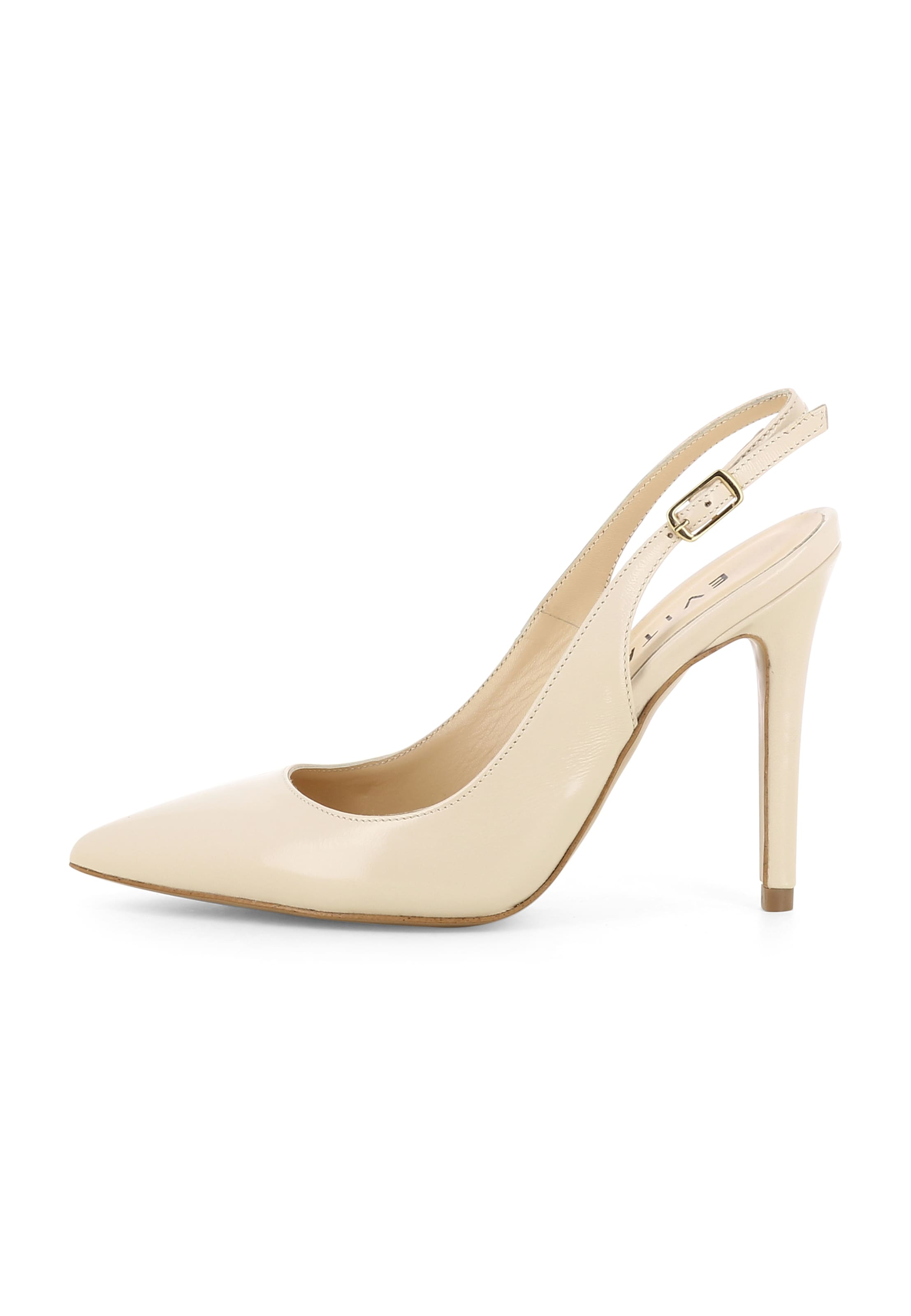 EVITA Sling Pumps 'ALINA' in Beige: Vorderseite