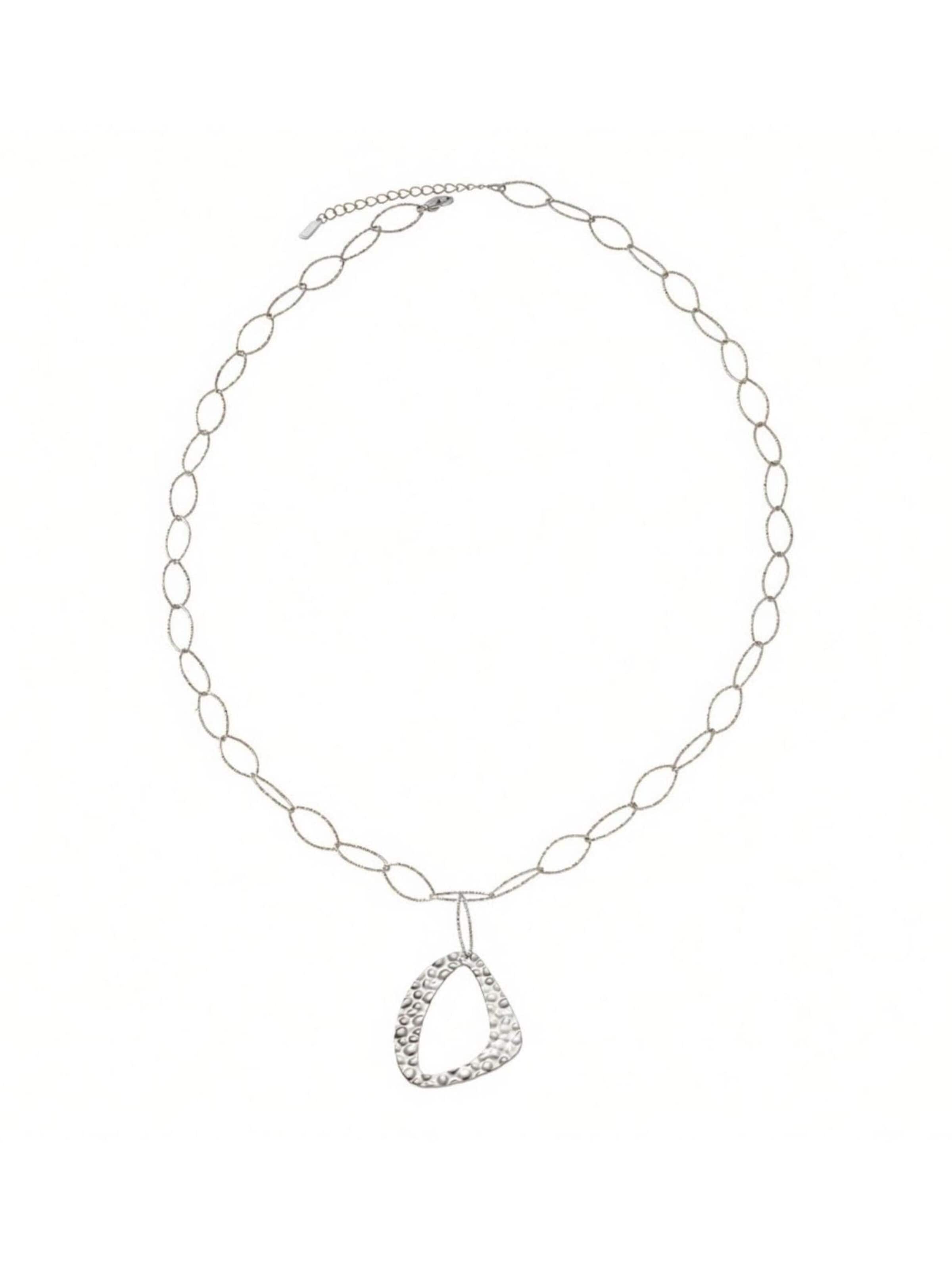 DNSK Copenhagen Necklace 'RAGNA' in Silver: front