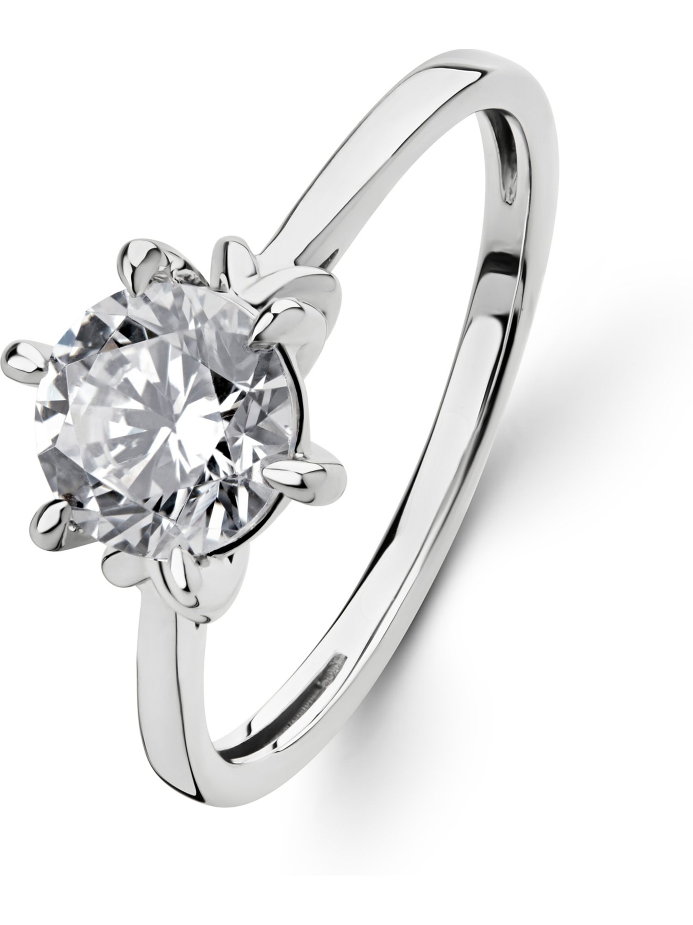 CHRIST Ring in Silber: Vorderseite