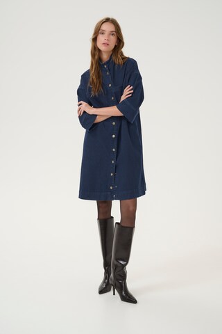 My Essential Wardrobe Shirt dress in Blue