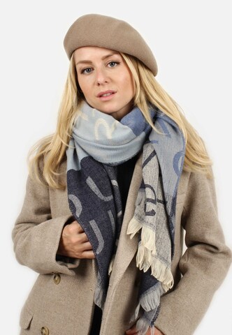 SAMAYA Beanie 'Elas' in Brown: front