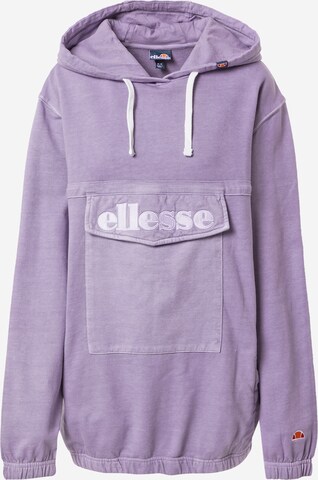 ELLESSE Sweatshirt 'Vassily OH Hoody' in Purple: front