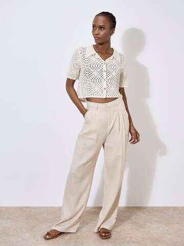 Chemisier ' ' Apricot en gris