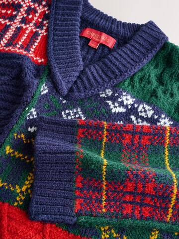 Next Sweater 'Weihnacht' in Blue
