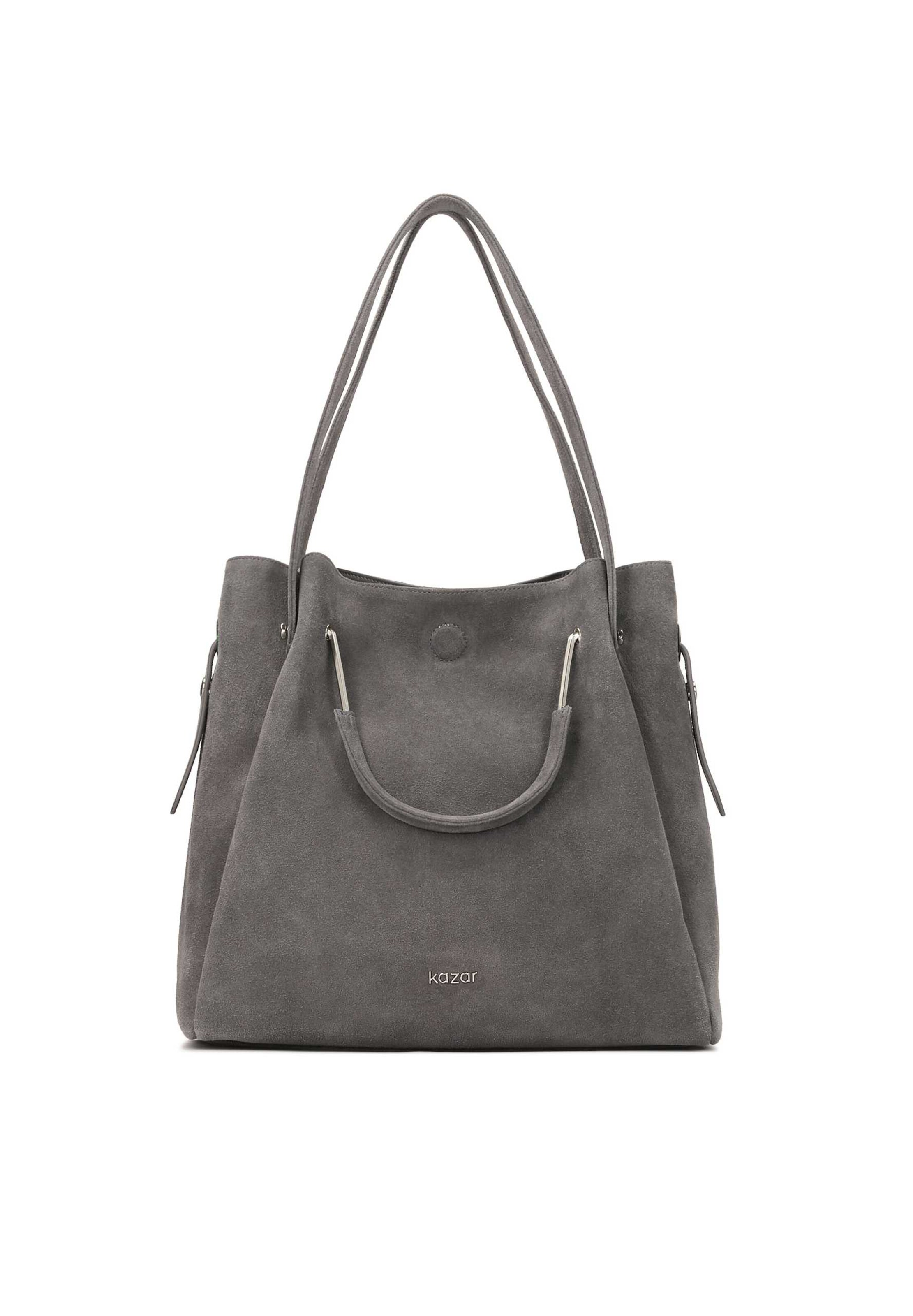 Kazar Τσάντα ώμου σε γκρι: μπροστά