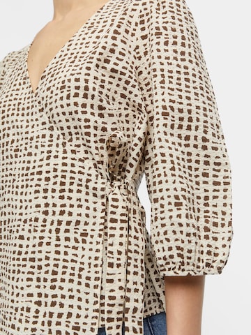 Camicia da donna 'Ofelia' di OBJECT in beige