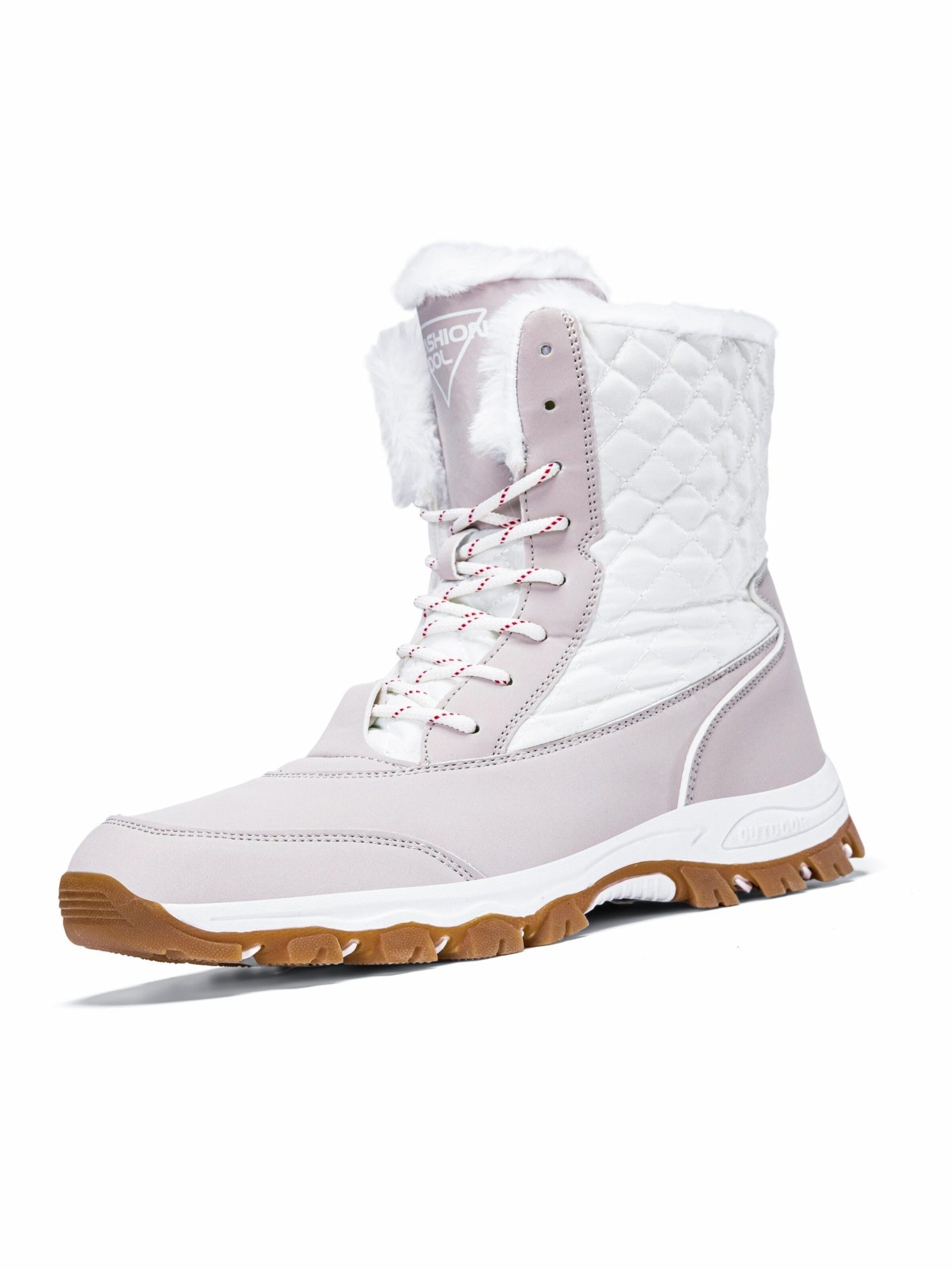 HUSKSWARE Snowboots 'Alltag und Schnee'‌‌ in Weiß: Vorderseite