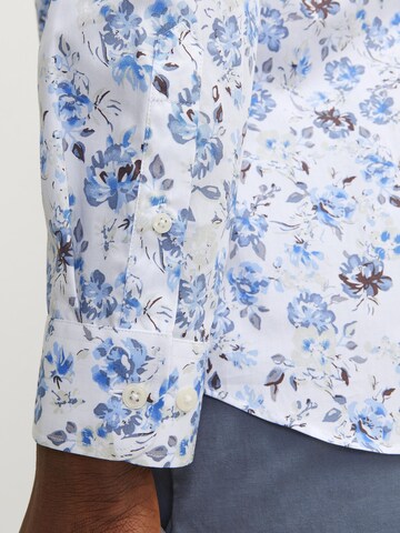 mėlyna JACK & JONES Standartinis modelis Marškiniai