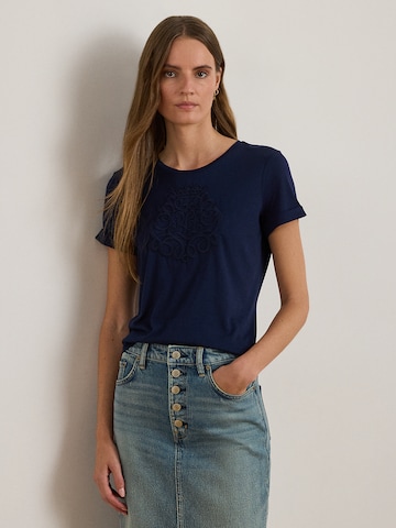 Maglietta di Lauren Ralph Lauren in blu: frontale
