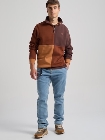 Trendsplant Bluzka sportowa w kolorze brązowy: przód