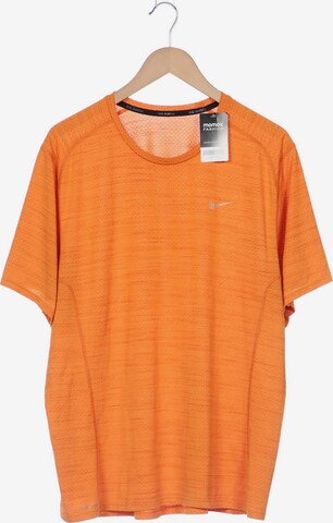 NIKE T-Shirt XXL in Orange: predná strana