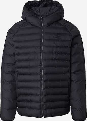 ADIDAS ORIGINALS Демисезонная куртка в Черный: спереди