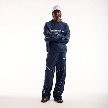 Wide Leg Pantalon 'Trackside' new balance en bleu