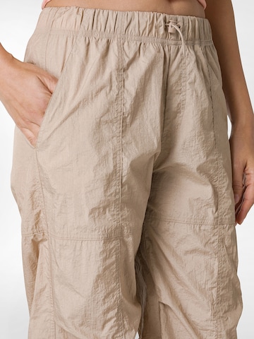 DEHA Tapered Sports trousers in Beige