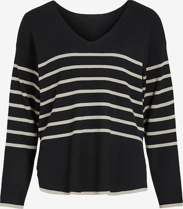 Pull-over 'VIOstria' VILA en noir : devant