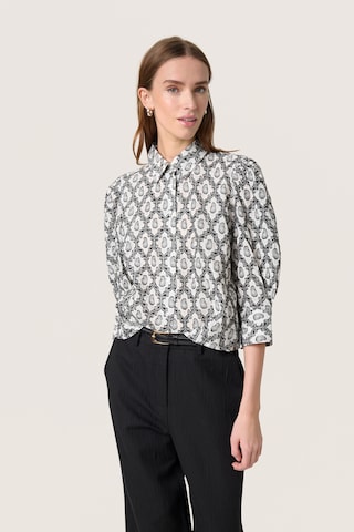 SOAKED IN LUXURY Blouse 'Erika Hella' in Gemengde kleuren: voorkant