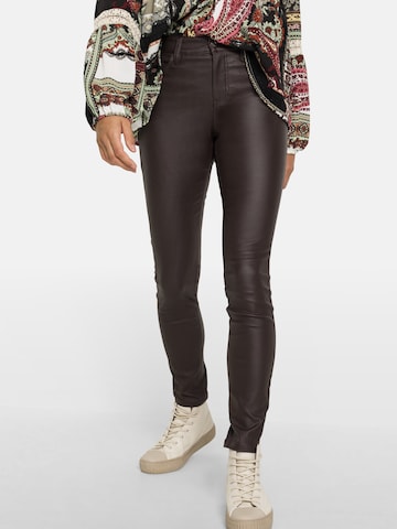 bonprix Slimfit Byxa i brun: framsida