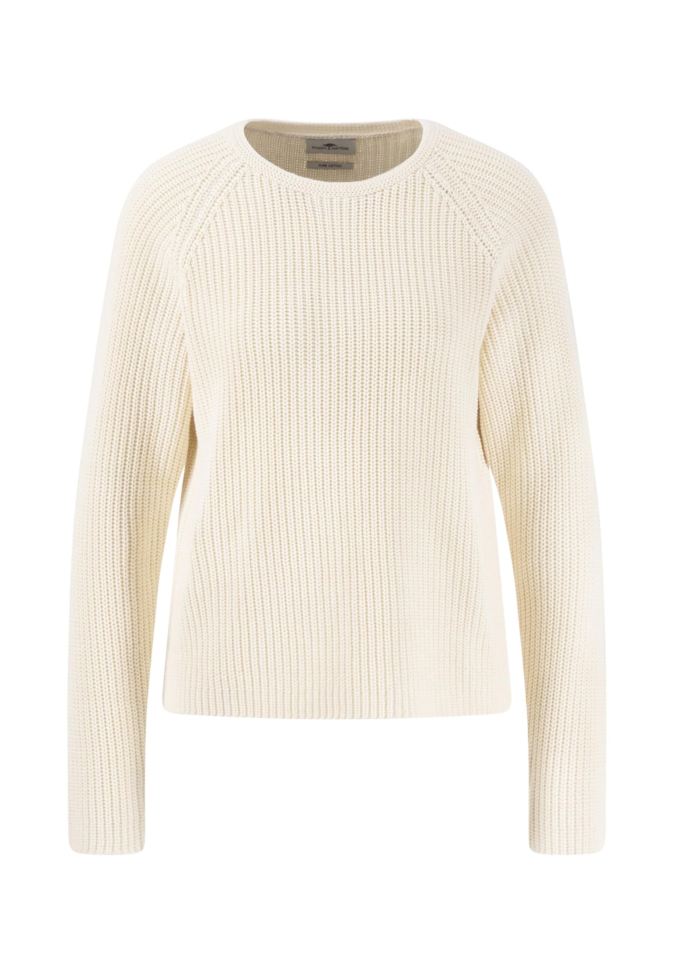 FYNCH-HATTON Svetr – bílá: přední strana