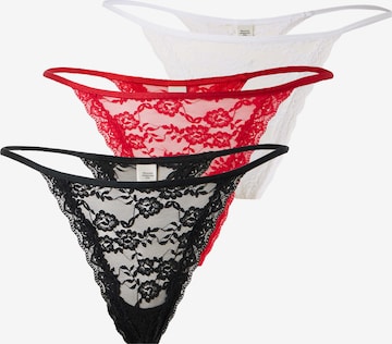 sarkans Lindex Stringu biksītes 'Jennie': no priekšpuses