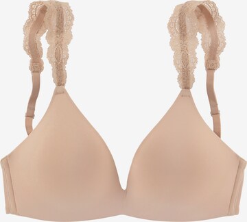 LASCANA Push-up Bra in Pink: front