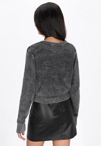 myMo ROCKS Knit cardigan in Black