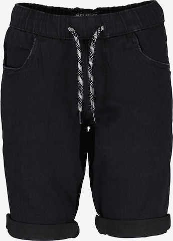 BLUE SEVEN regular Jeans i sort: forside