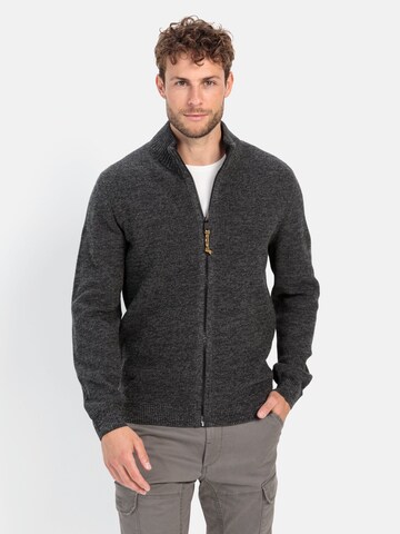 CAMEL ACTIVE Knit Cardigan in Grey: front