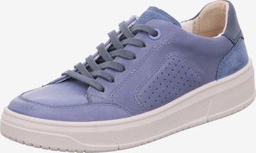 Legero Platform trainers 'Rejoise' in Blue: front